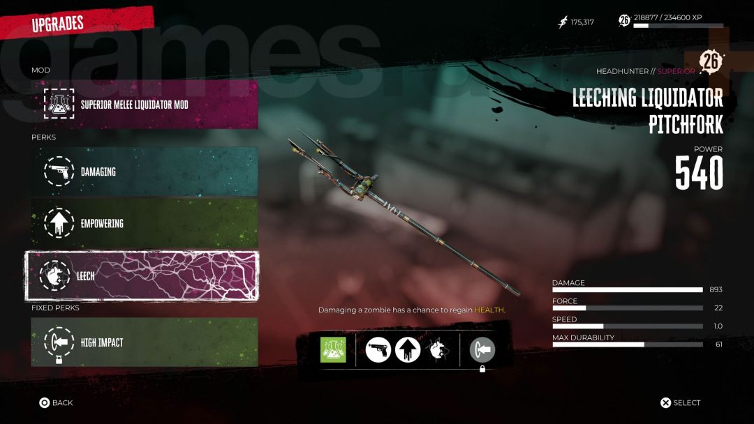 Les perks et mods de Dead Island 2 expliqués- img