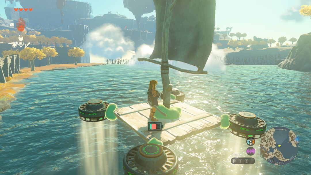 Un fan de Zelda reconstitue une carte de l'île du ciel de Tears of the Kingdom à partir de captures d'écran de la bande-annonce. - img