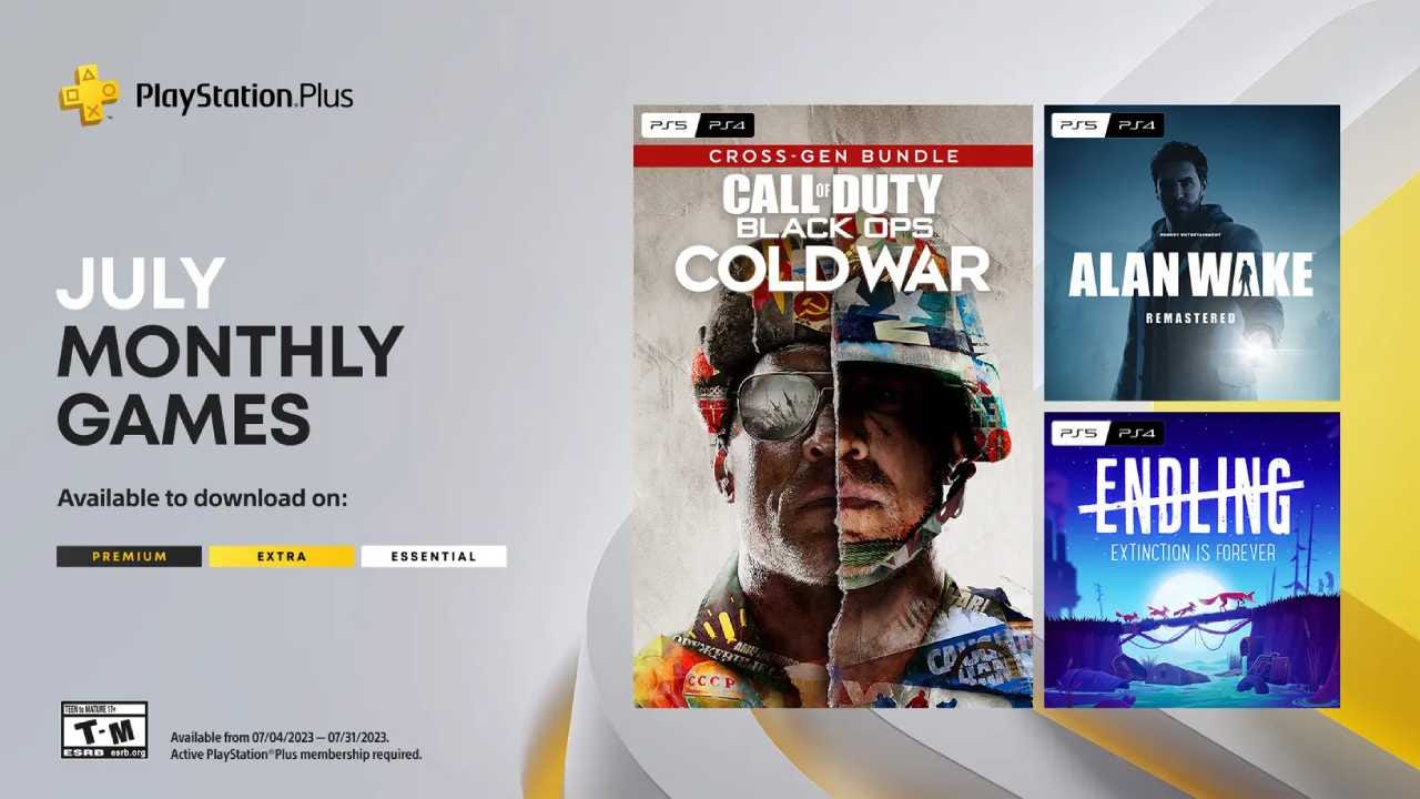 PS Plus free games July 2023