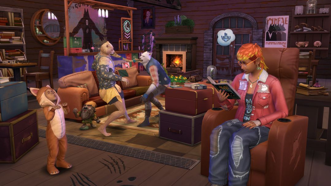 Comment lire les livres du loup-garou des Sims 4- img
