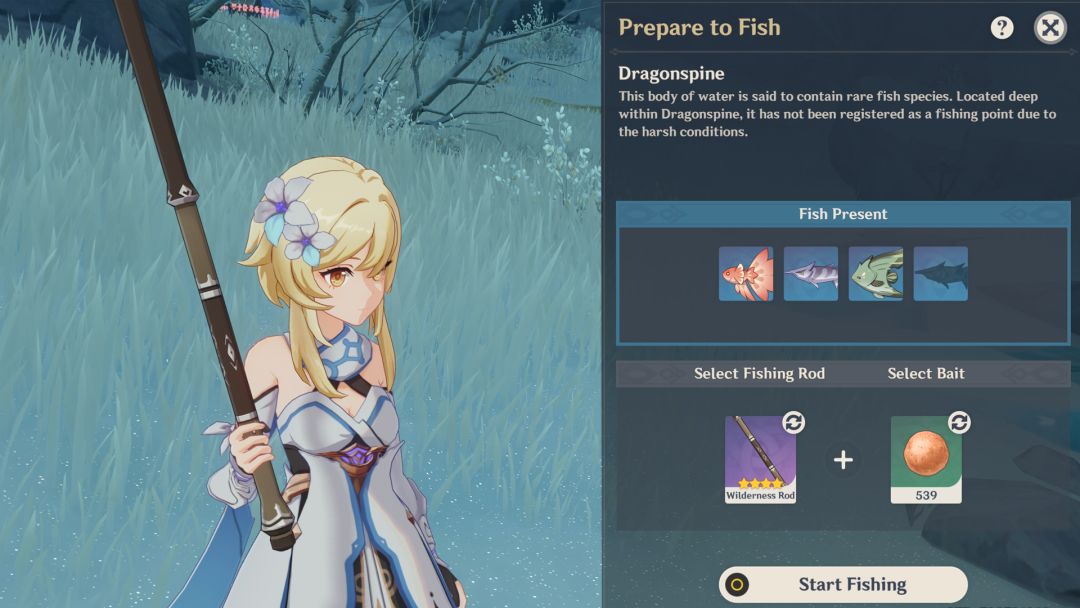 Comment pêcher dans le Genshin Impact et trouver tous les coins de pêche- img