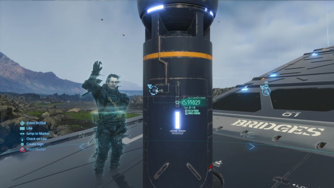 Hologrammes de Death Stranding - personnalisez les structures avec des sons et des célébrités- img