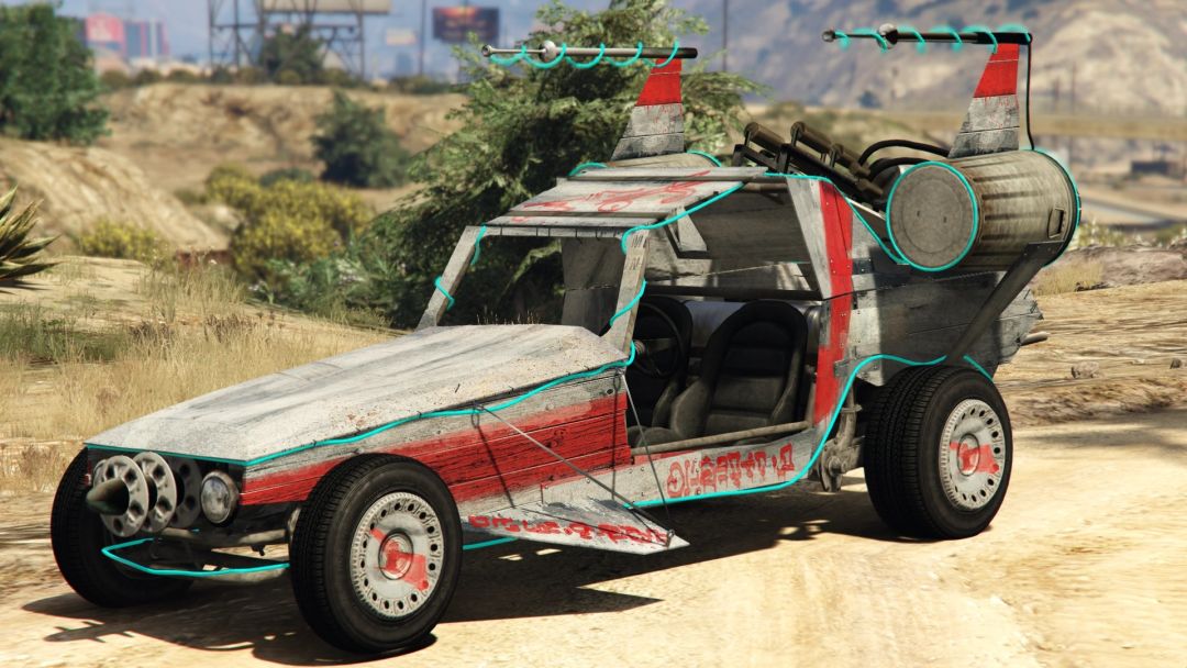 GTA 5 Pièces détachées de vaisseau spatial - Emplacements pour terminer Beyond The Stars- img