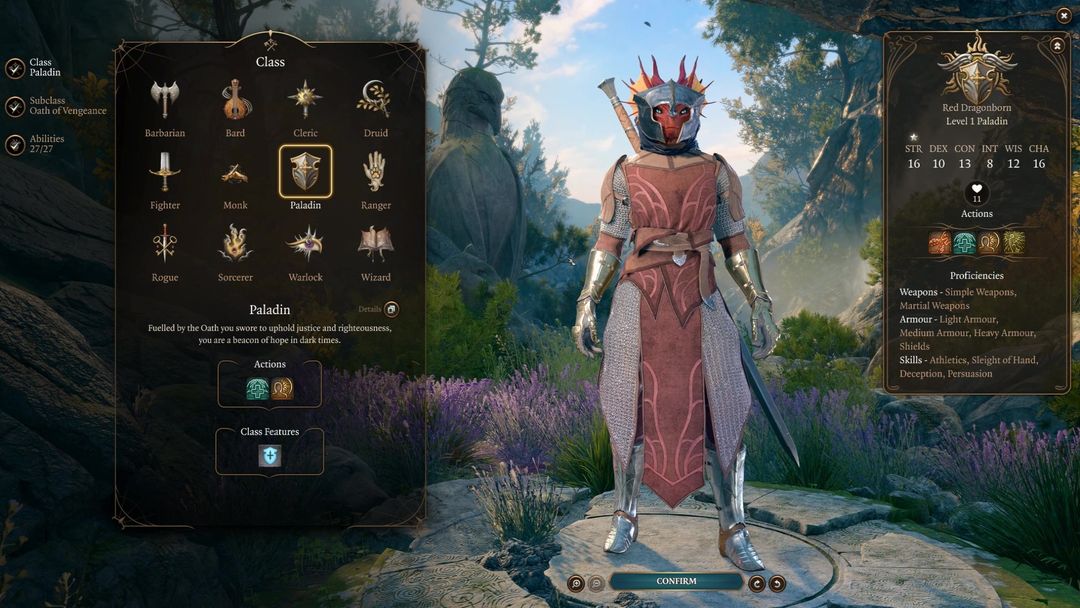 Comment respectez dans Baldur's Gate 3 et changez de classe ?- img