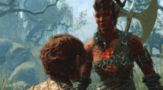 La mise à jour de Baldur's Gate 3 permet enfin aux rois de petite taille d'embrasser Karlach (et d'autres amoureux de grande taille). - img