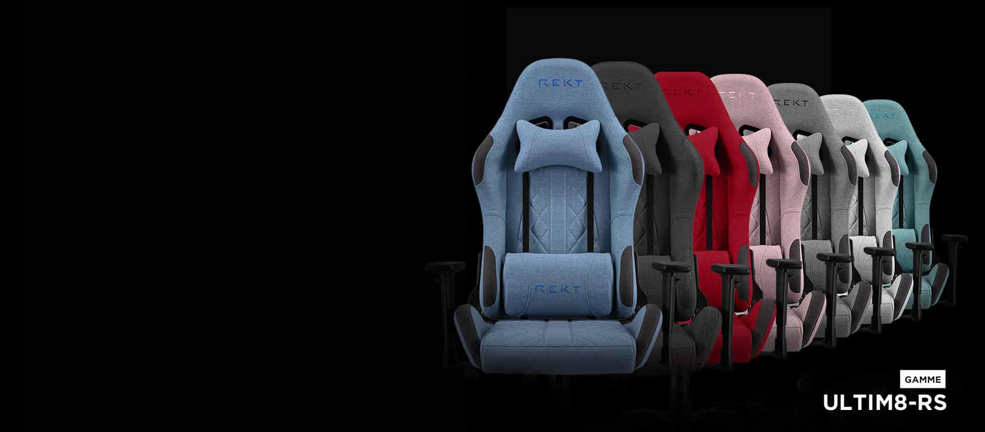 Rekt : Chaise gaming, siège ergonomique et bureau gamer - L'alliance parfaite du confort et de la performance