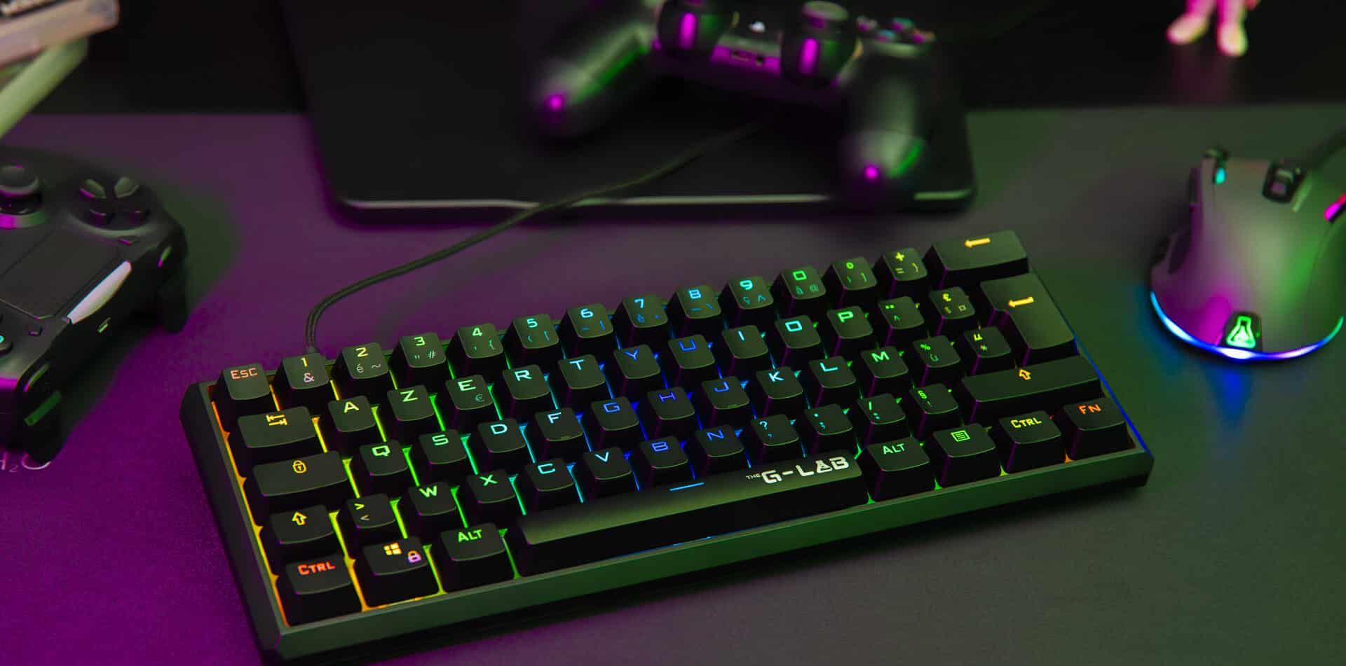 The G-Lab : Chaise gamer, clavier gamer, souris gamer et casque gamer - Maximisez votre configuration de jeu