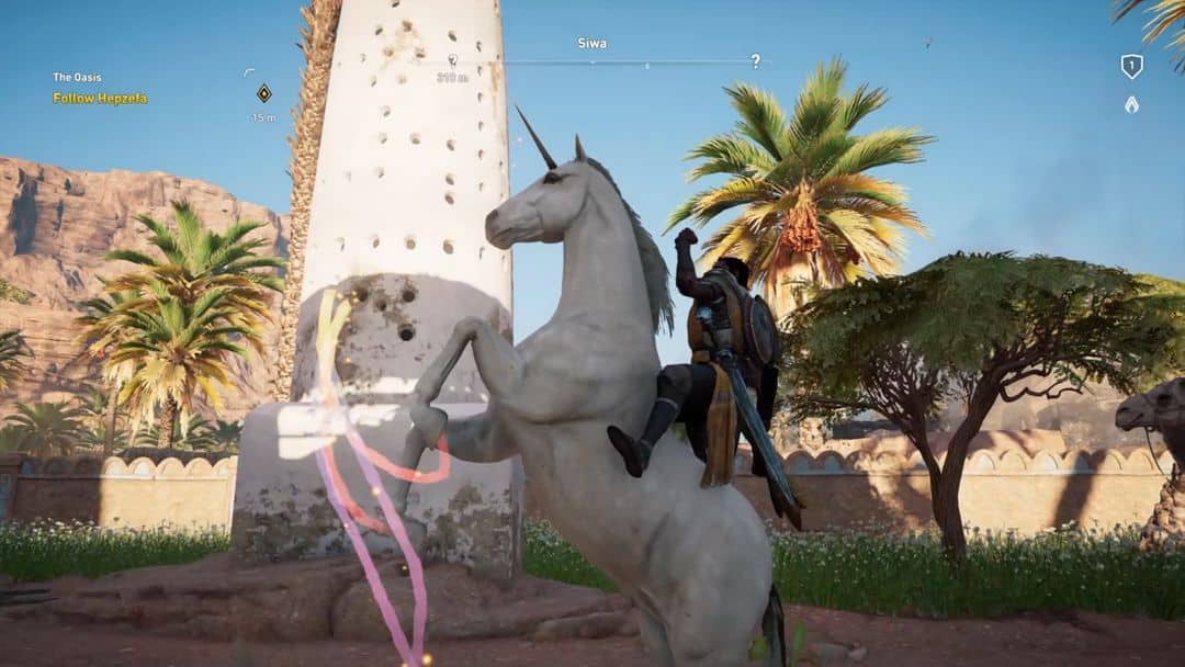 Comment débloquer la licorne d'Assassin's Creed Origins ?- img