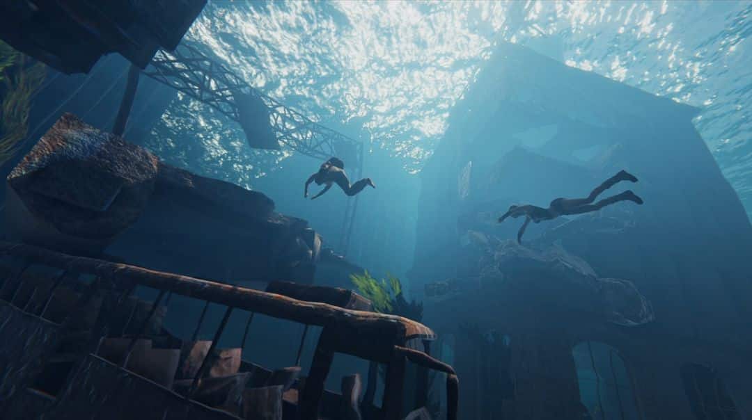 Deux des meilleurs jeux de survie se rencontrent dans Sunkenland, un jeu de construction de bases sous-marines où "Raft rencontre Rust". - img