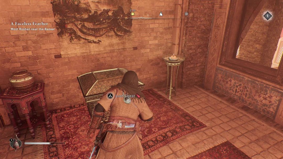 Comment obtenir le coffre d'équipement du bazar dans Assassin's Creed Mirage ?- img