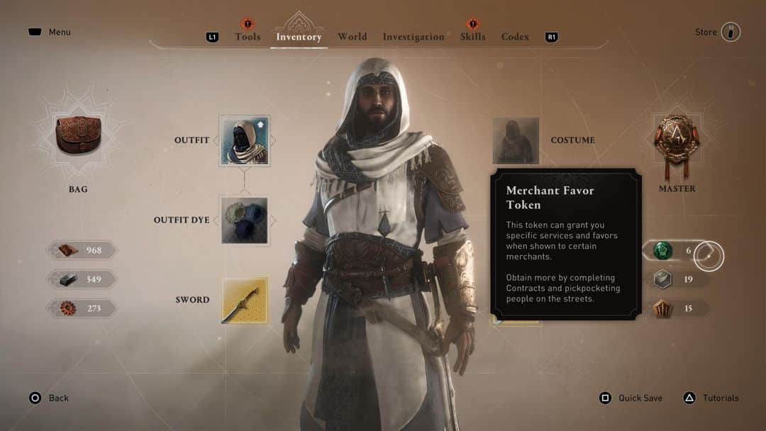 Comment obtenir plus de tokens marchands dans Assassin's Creed Mirage ?- img