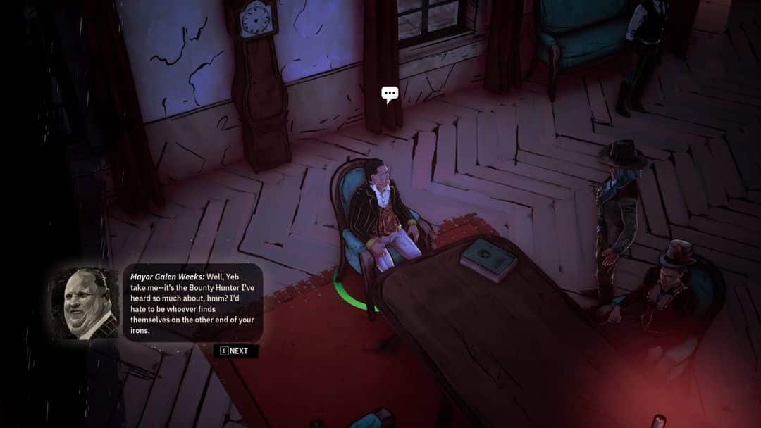 Où trouver le sous-sol du maire Weeks dans Weird West ?- img