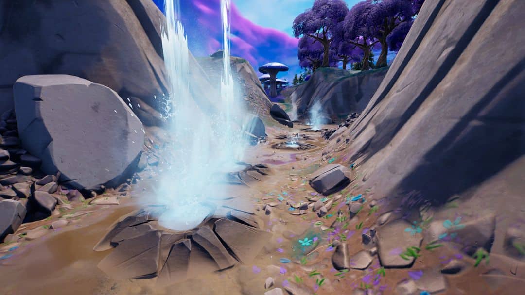 Où trouver les geysers de Fortnite à lancer dans les airs ?- img