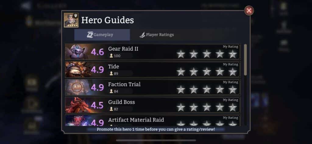 Tier List Watcher of Realms, quels sont les meilleurs héros du jeu? Tier List Watcher of Realms, quels sont les meilleurs héros du jeu?