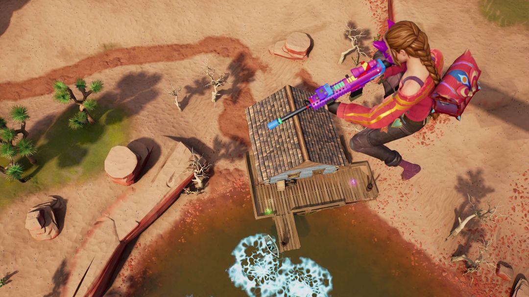Tomber de 10 étages sans subir de dégâts dans Fortnite- img