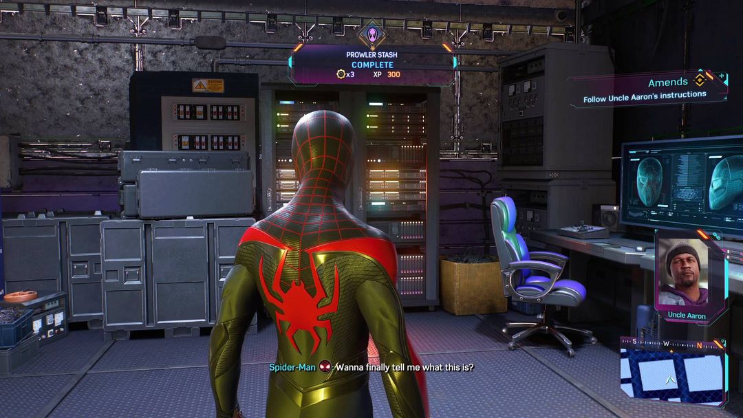 Tous les emplacements et solutions des énigmes de la cachette du rôdeur de Spider-Man 2- img