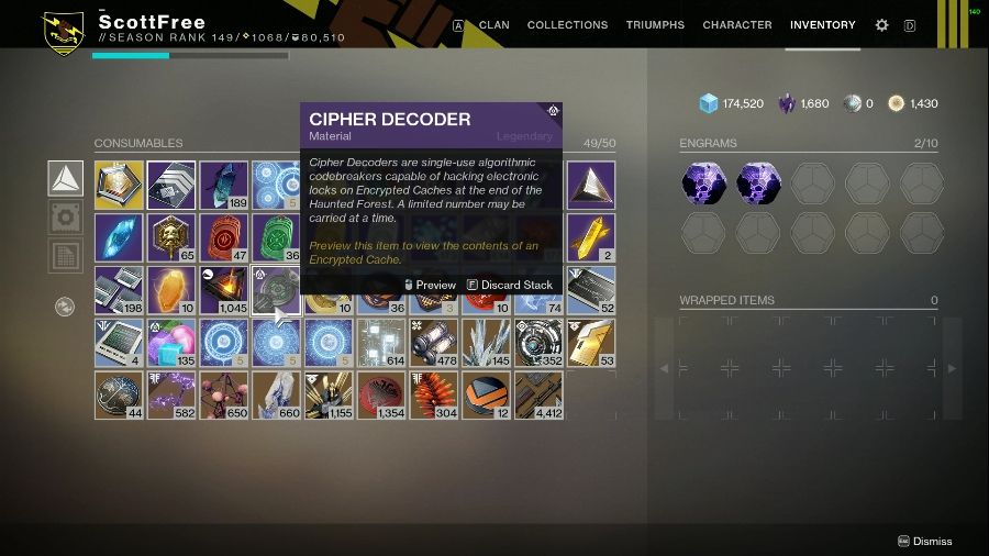 Comment obtenir les décodeurs du Destiny et débloquer les caches cryptées ?- img