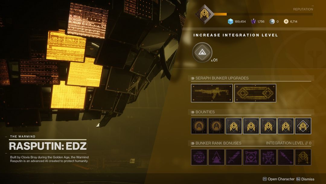 Destiny 2 Saison des dignes : Comment obtenir des Warmind Bits et acheter des améliorations de bunker de manière efficace ?- img