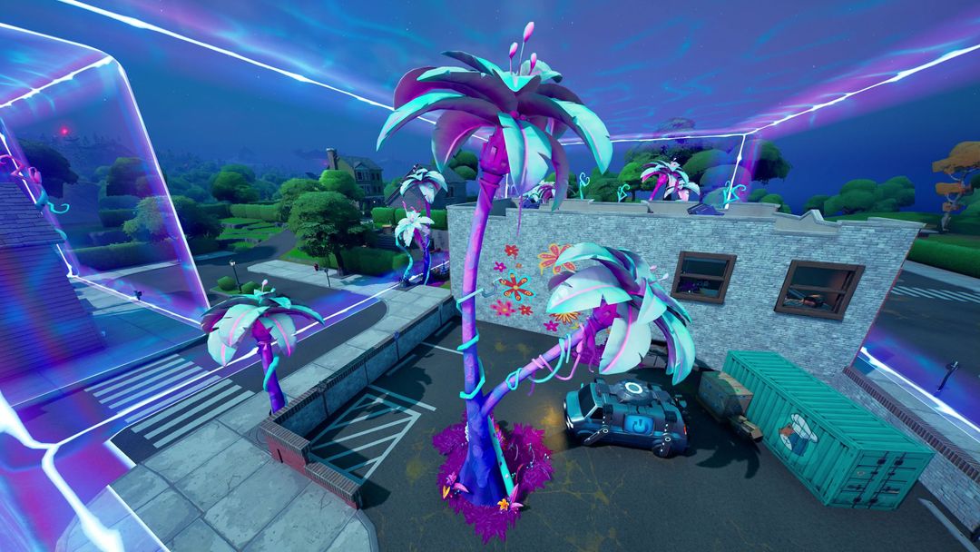 Emplacement des arbres Aliens dans Fortnite - où détruire les arbres Aliens- img