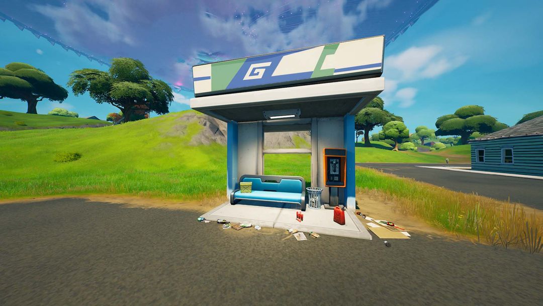 Emplacement des arrêts de bus de Fortnite - où laisser des documents secrets- img