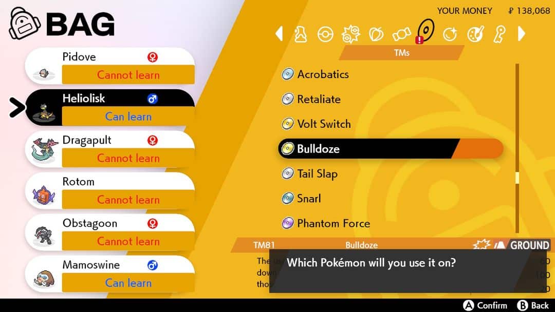 Emplacements de l'épée et du bouclier Pokemon TM : Où trouver toutes les machines techniques à Galar- img