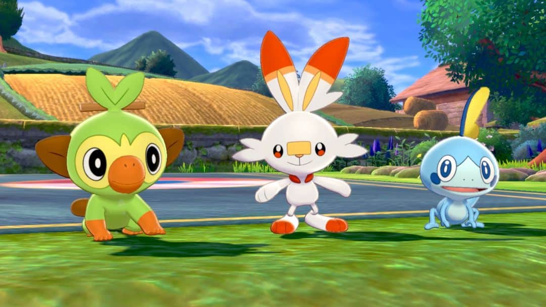 Les Pokemon épée et bouclier de départ et leurs évolutions- img