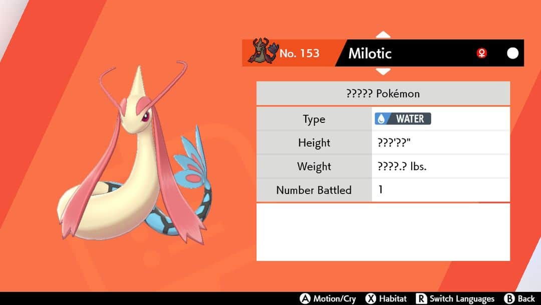 Pokemon Epée et Bouclier Feebas - comment faire évoluer Feebas en Milotic avec l'Echelle du Prisme- img