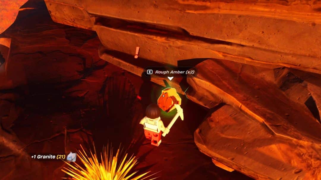 Ambre Lego Fortnite : Emplacements de l'ambre brut et coupé- img