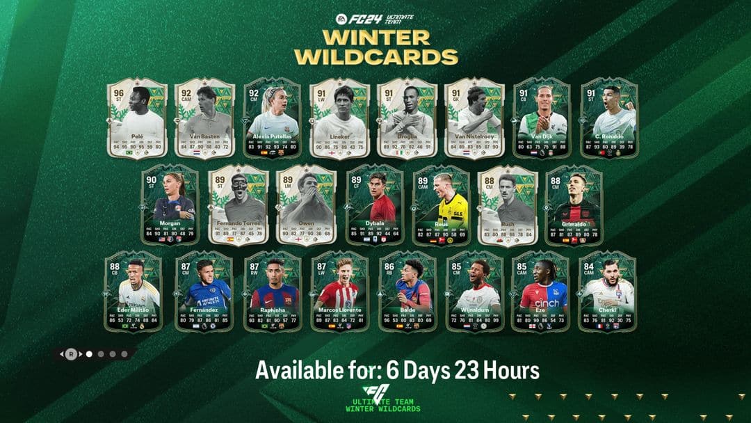 Calendrier des Wildcards d'hiver du FC 24 avec de nouveaux éléments pour Gullit, Havertz et Mbabu- img