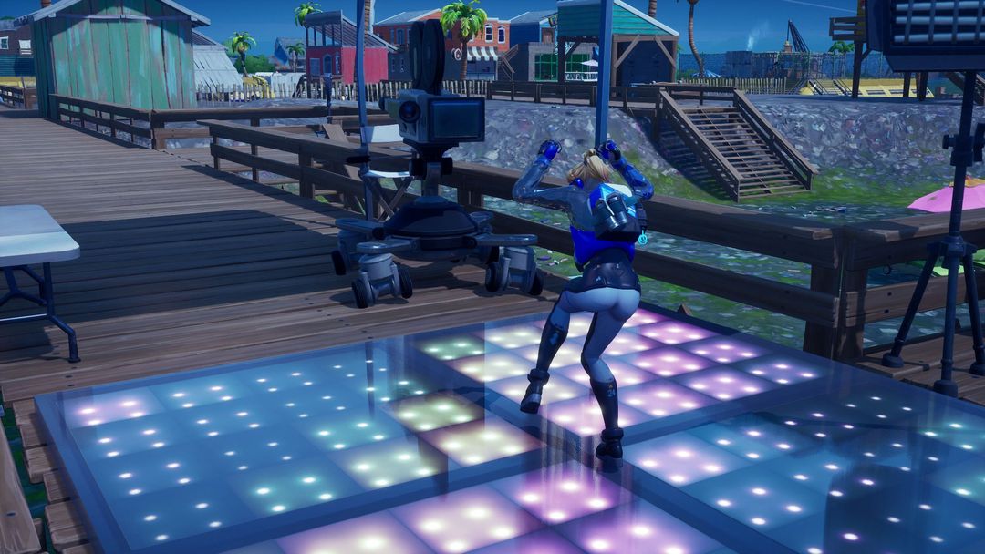 Emplacement de la caméra de Sweaty Sands dans Fortnite : Où danser devant la caméra pour 10s à Sweaty Sands- img