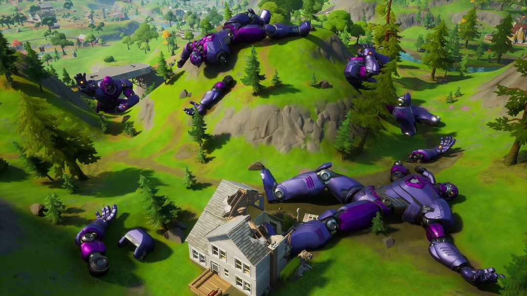 Emplacement du cimetière des sentinelles de Fortnite : Où danser sur les différentes têtes de Sentinelles- img