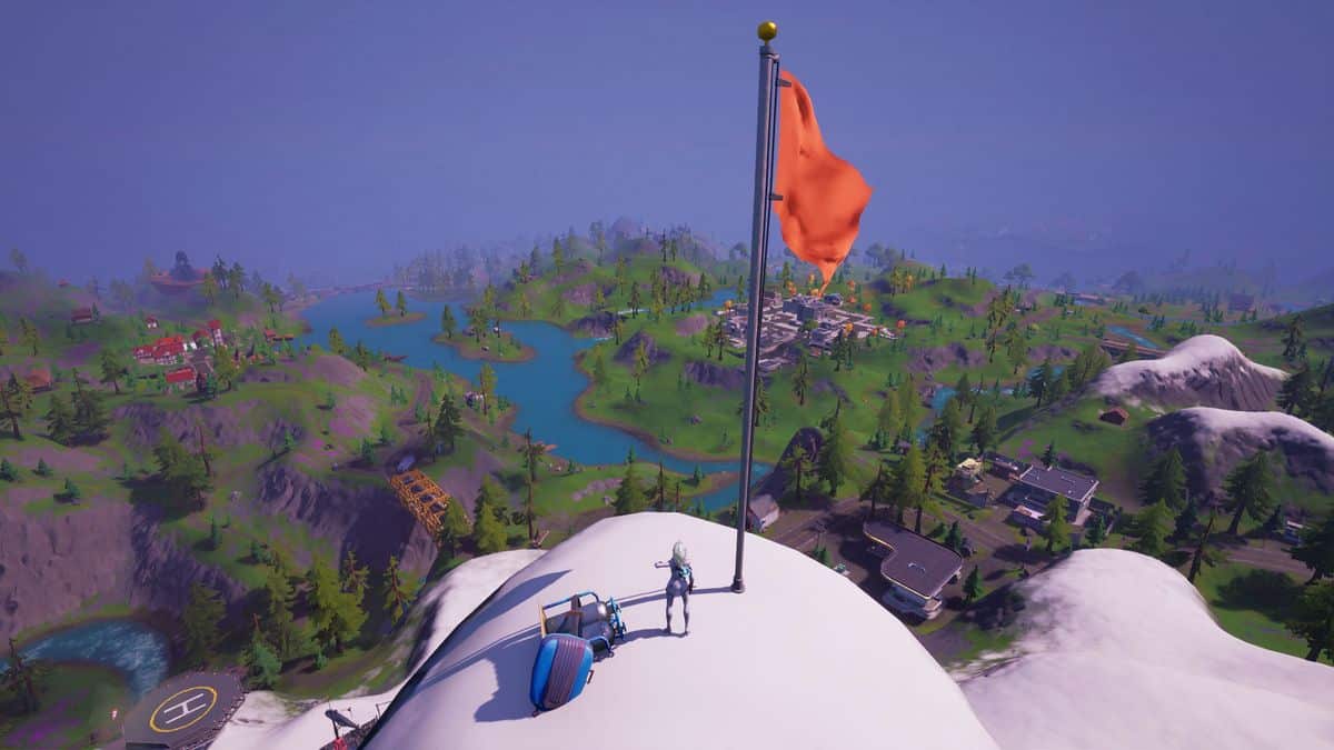 Emplacements des points les plus élevés et les plus bas de Fortnite : Danser au point le plus haut et au point le plus bas de la carte- img