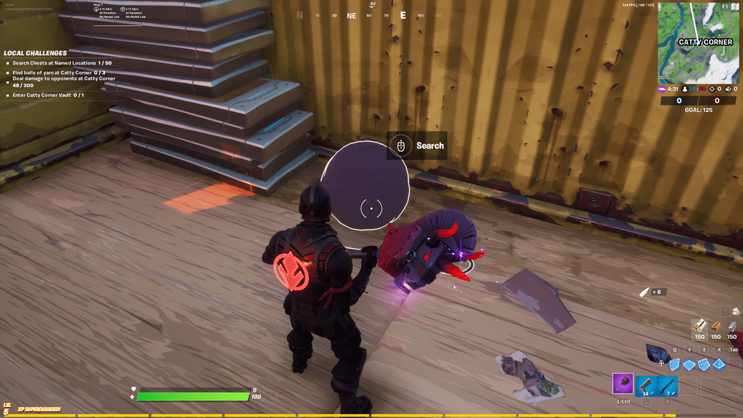 Les pelotes de laine de Fortnite : Où trouver les trois à Catty Corner- img