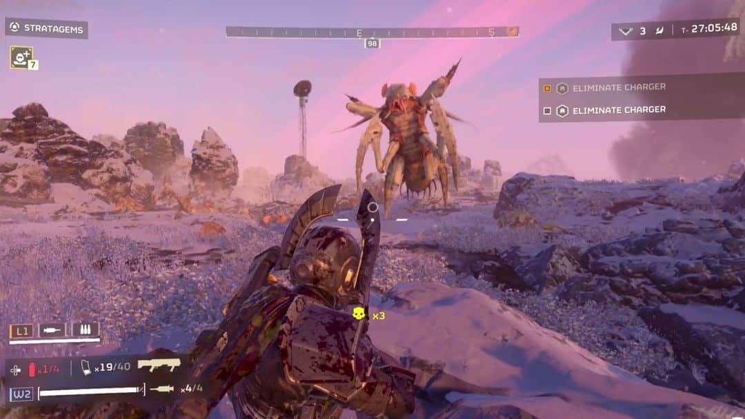Où trouver et tuer les chasseurs Helldivers 2- img