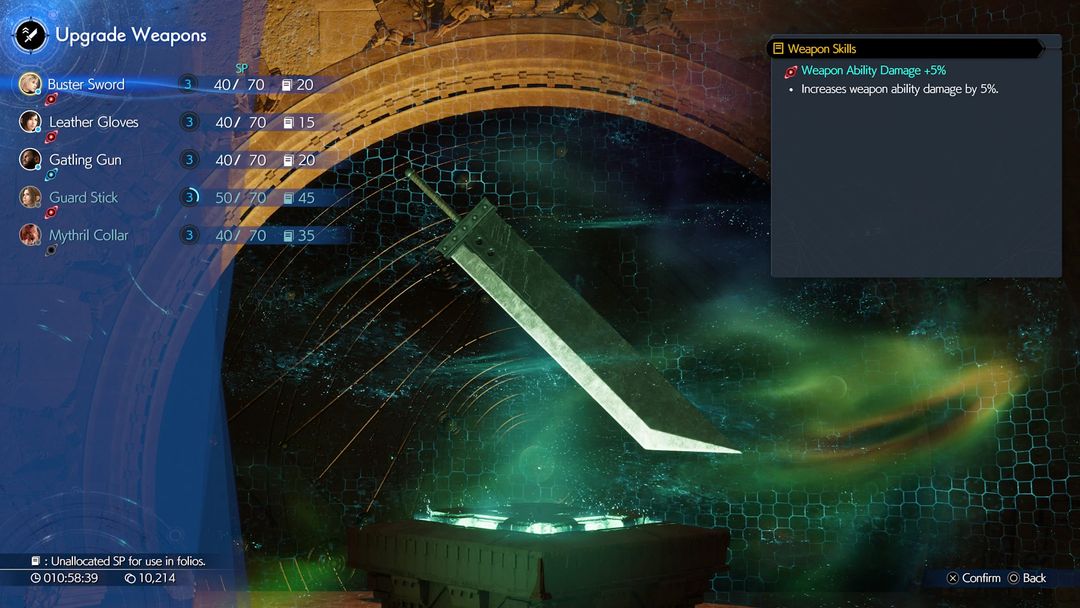 Comment améliorer les armes dans Final Fantasy 7 Rebirth ?- img
