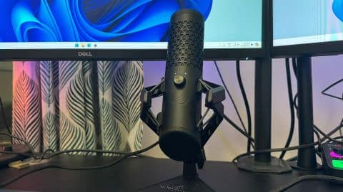 Critique du ROG Carnyx d'Asus : "Un microphone bien trop grand pour un usage domestique".- img
