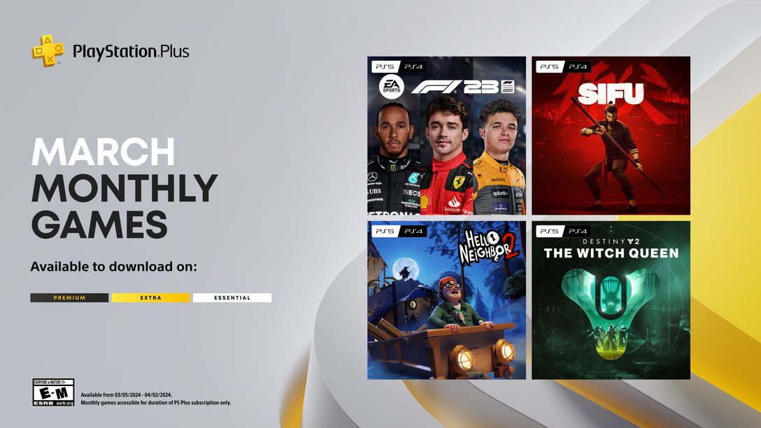 Jeux PS Plus mars 2026 : Tous les jeux gratuits Jeux PS Plus mars 2026 : Tous les jeux gratuits
