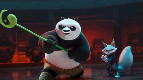 Kung Fu Panda 4 - Critique du film : "Jack Black et Awkwafina forment un duo amusant dans une suite pleine de vivacité mais sans surprise.- img