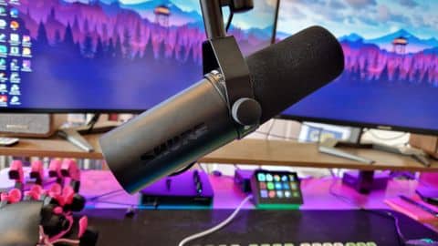 Critique du Shure SM7dB : "Il n'y a tout simplement pas d'endroit où se cacher avec un micro de cette qualité.- img