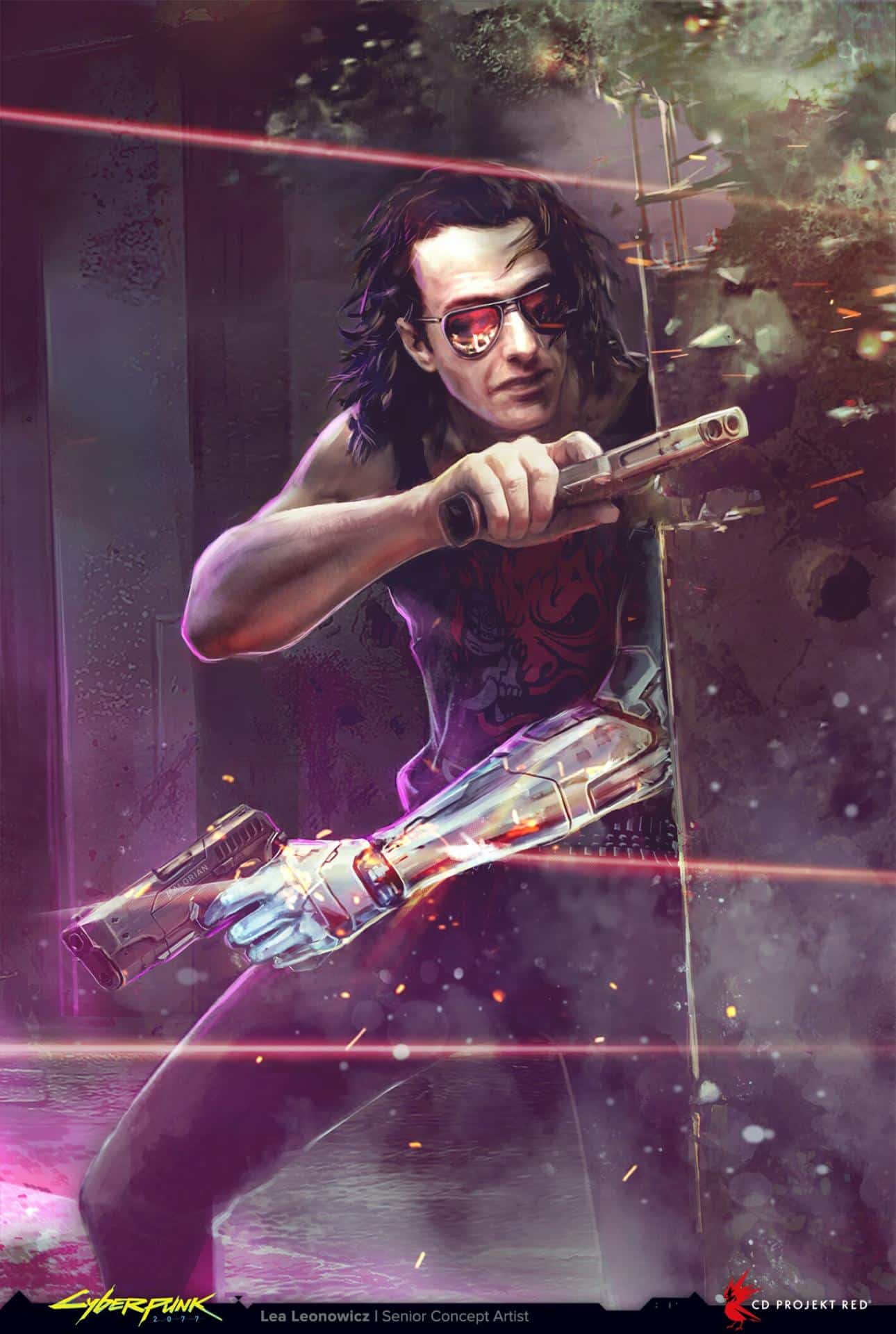 Le concept artistique de Johnny Silverhand pour le Cyberpunk 2077 révèle que le personnage était à l'origine très différent Le concept artistique de Johnny Silverhand pour le Cyberpunk 2077 révèle que le personnage était à l'origine très différent
