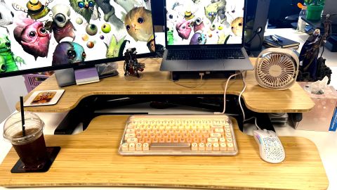 Flexispot M17, le convertisseur de bureau debout : "toutes les fonctionnalités d'un vrai bureau"- img