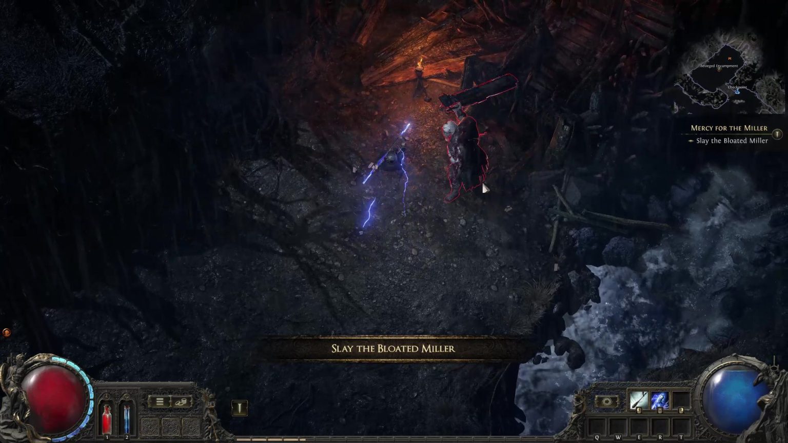 Comment vaincre le combat de boss de Path of Exile 2 Bloated Miller ?- img