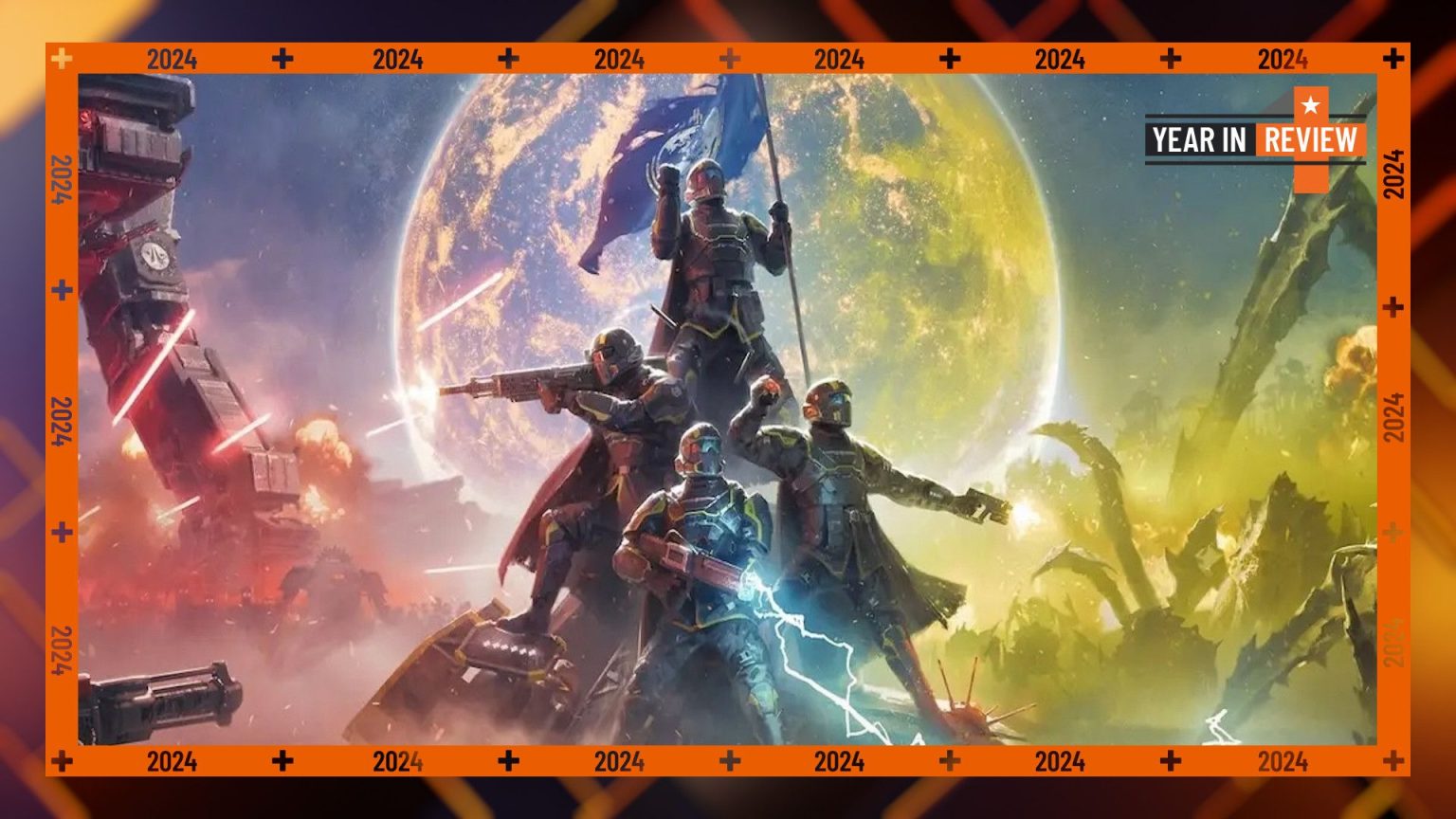 La démocratie dirigée l'emporte : Helldivers 2 est en tête de notre classement des meilleurs tireurs de 2024, suivi de près par une concurrence féroce dans le domaine des FPS.- img