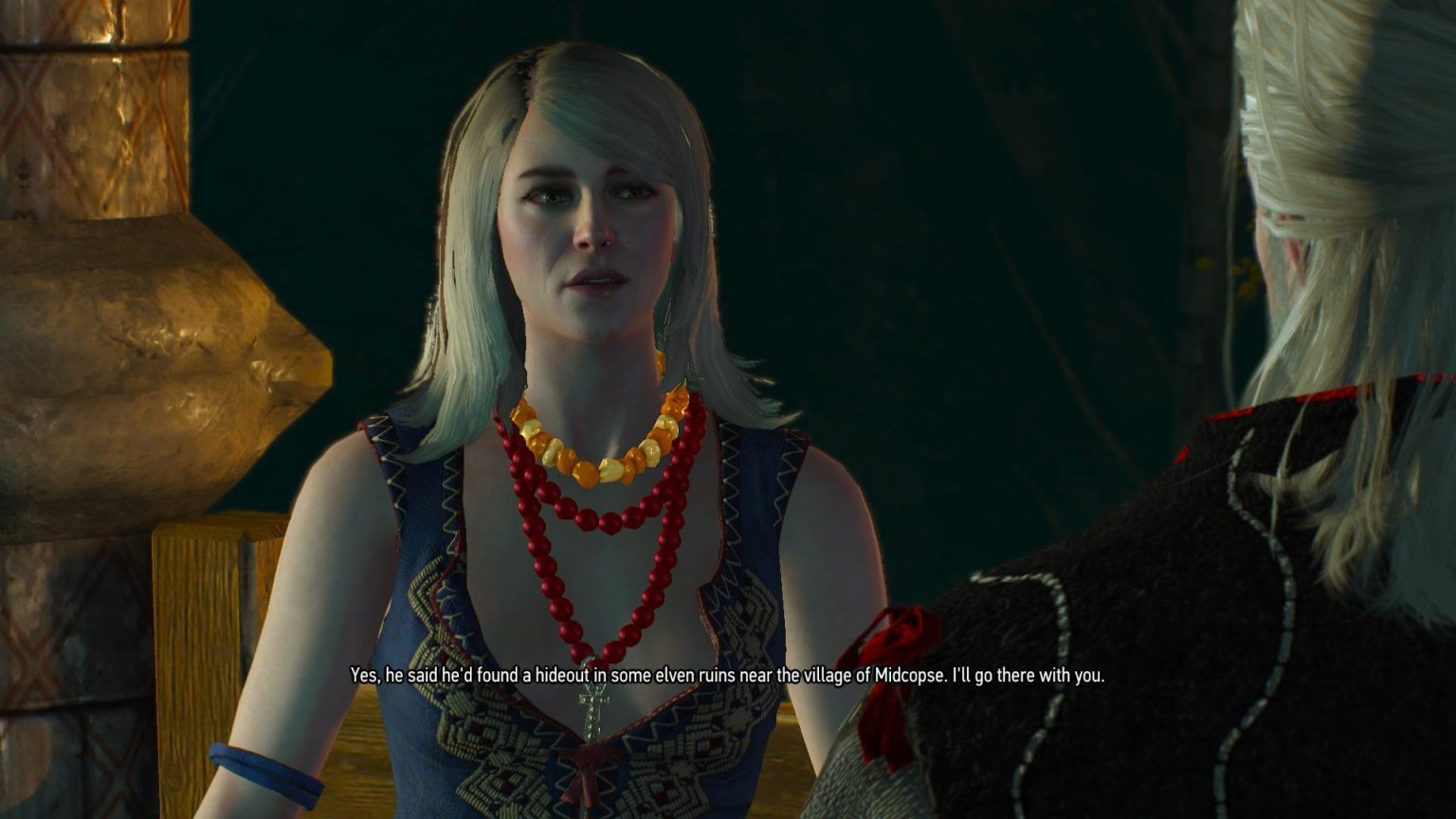 La quête de The Witcher 3 Wandering in the Dark et comment s'échapper des ruines elfiques- img