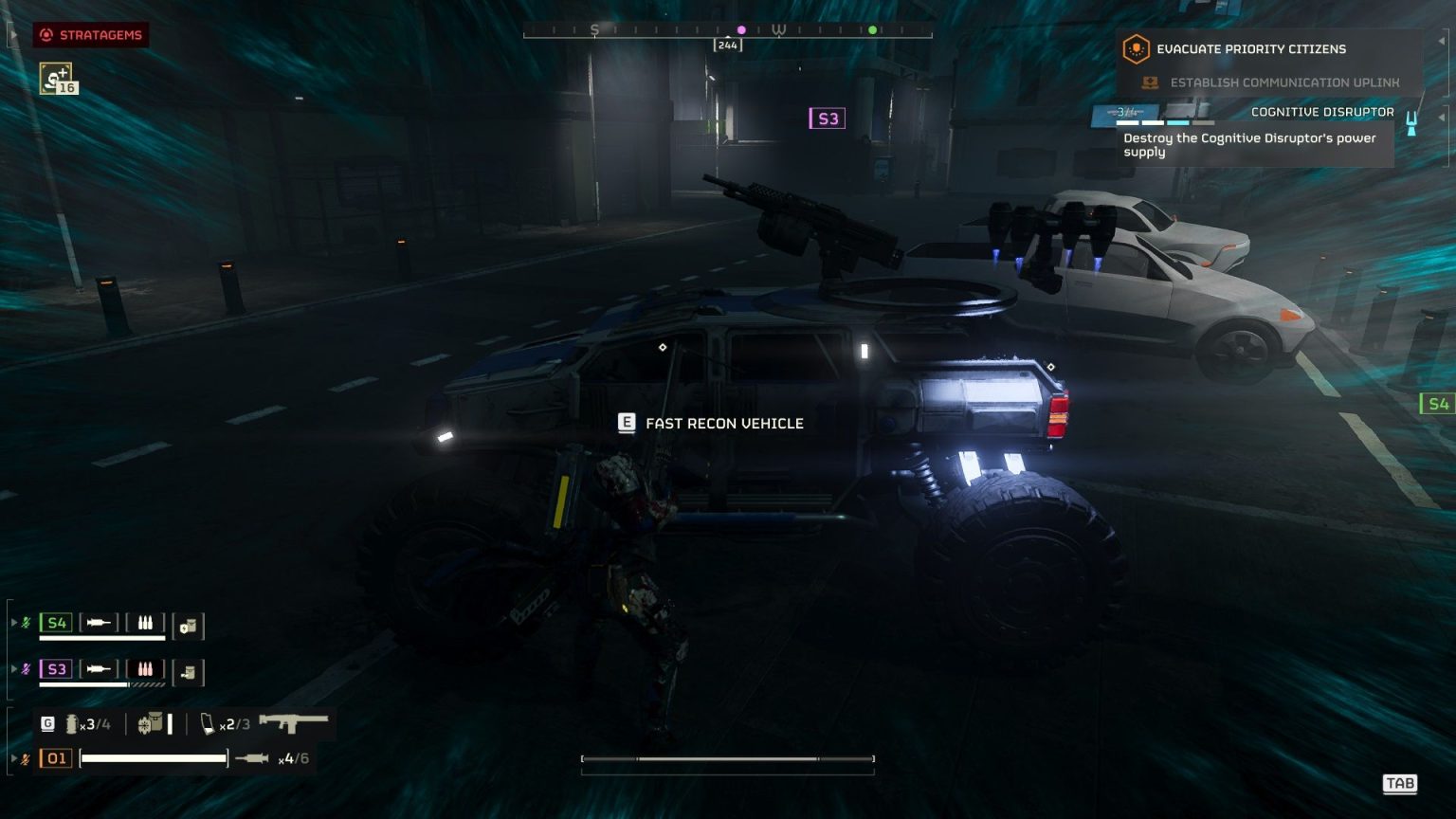 Où trouver le véhicule de reconnaissance rapide dans Helldivers 2 ?- img